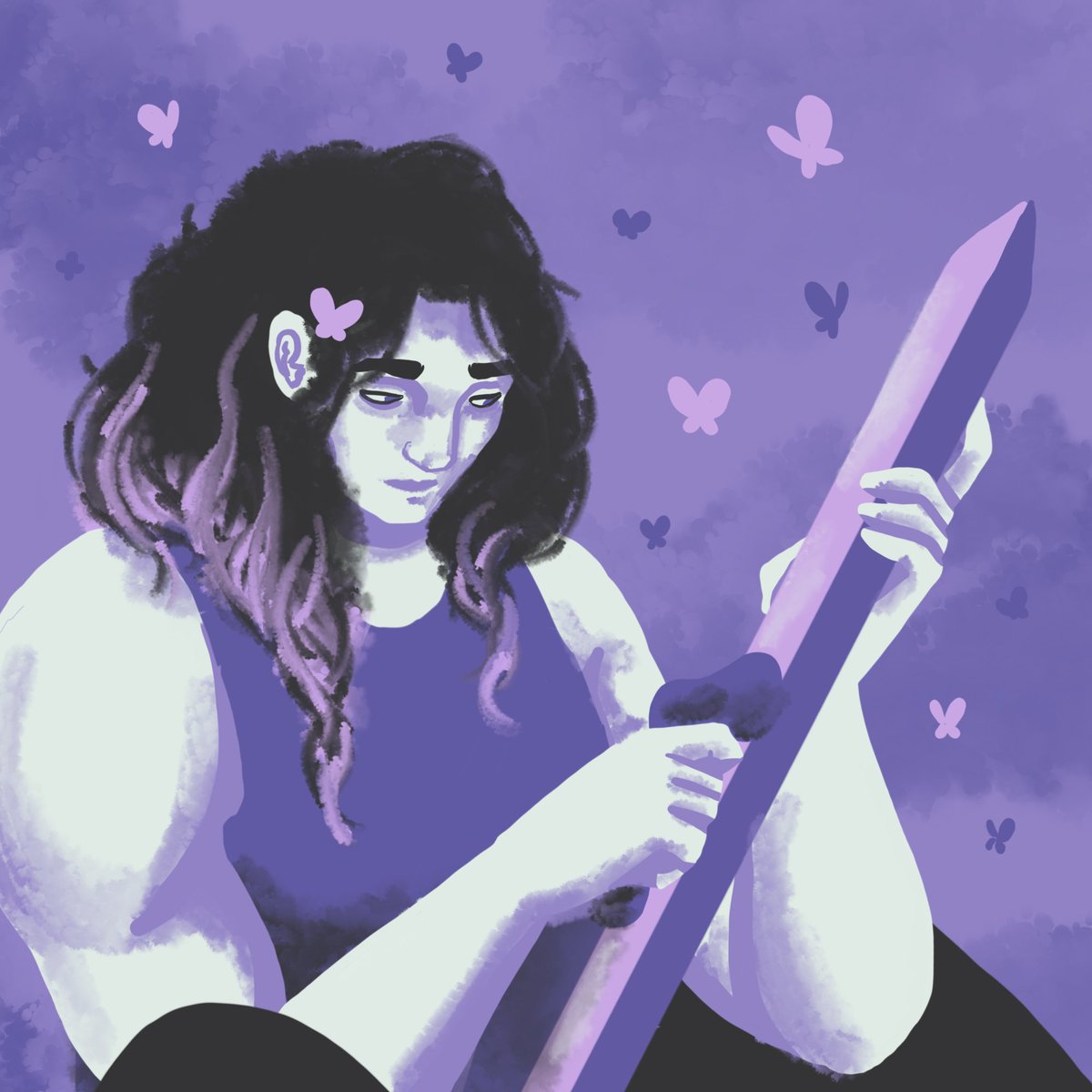 HoodedDeity's tweet photo. Some palette challenges I've been doing for practice 
#CriticalRole https://t.co/870KZhlIjE