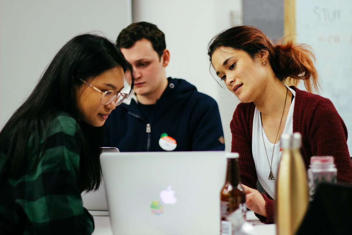 HackathonsNZ's tweet photo. Just a few hours left in the final day of @vuwwit #Introtohackathons! Many exciting projects are being created!
#Hackathons #HackathonsNZ https://t.co/I8ojj6xOZI
