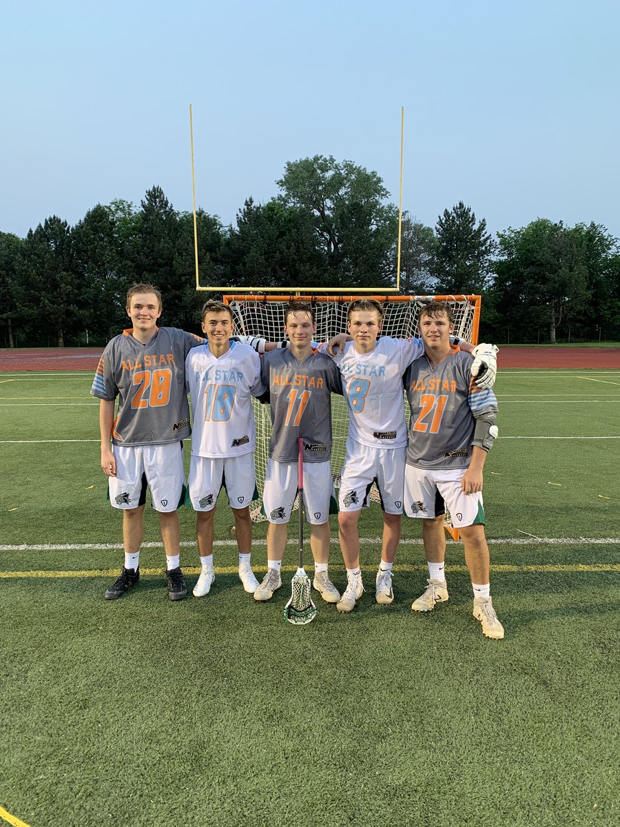 Millard West All Stars. Noah Person, Cole Roth, Sam Greco, Idell Wostoupal, Ben Warren.#gocats #waytorep <a href="/MWHSactivities/">Millard West Activities</a> <a href="/nehslax/">Nebraska High School Lacrosse</a> <a href="/NEPremierLax/">NEPremierLax</a>