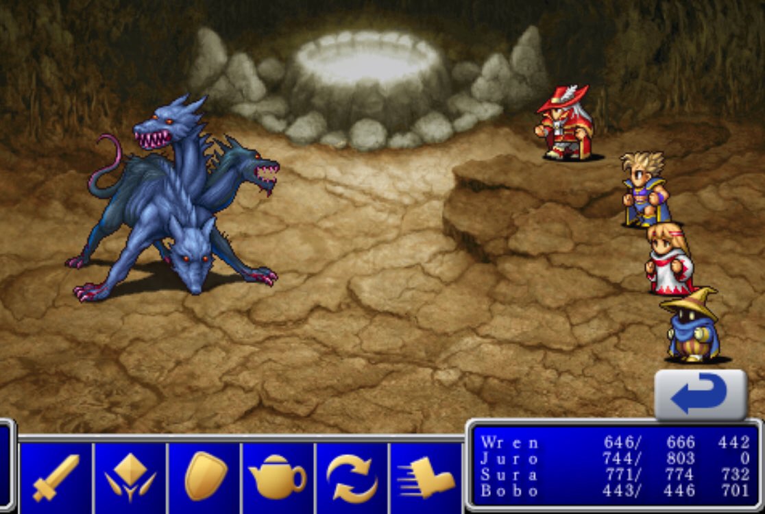 everysingleff's tweet image. Earthgift Shrine was a breeze, as I was wayyy over-leveled. But I’m a completionist. #everysinglefinalfantasy #dawnofsouls