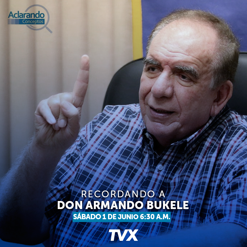 EncuentroTV_'s tweet photo. "No te engrandezcas cuando tienes poder, ni trates de dañar al más débil, más bien, ayúdale. Es tu deber. Además, no hay enemigo pequeño": Armando Bukele Kattán 

Mañana 6:30 A.M | Aclarando Conceptos | Streaming: https://t.co/ORMUvO1IkQ | Informa TVX | #EsActitud https://t.co/UzJLcceACc