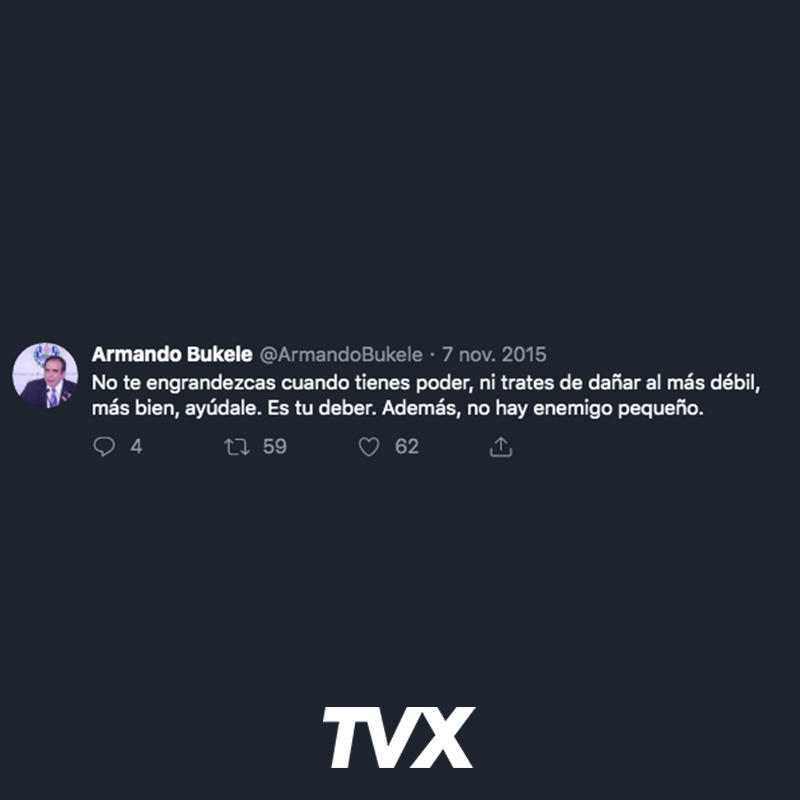 EncuentroTV_'s tweet photo. "No te engrandezcas cuando tienes poder, ni trates de dañar al más débil, más bien, ayúdale. Es tu deber. Además, no hay enemigo pequeño": Armando Bukele Kattán 

Mañana 6:30 A.M | Aclarando Conceptos | Streaming: https://t.co/ORMUvO1IkQ | Informa TVX | #EsActitud https://t.co/UzJLcceACc