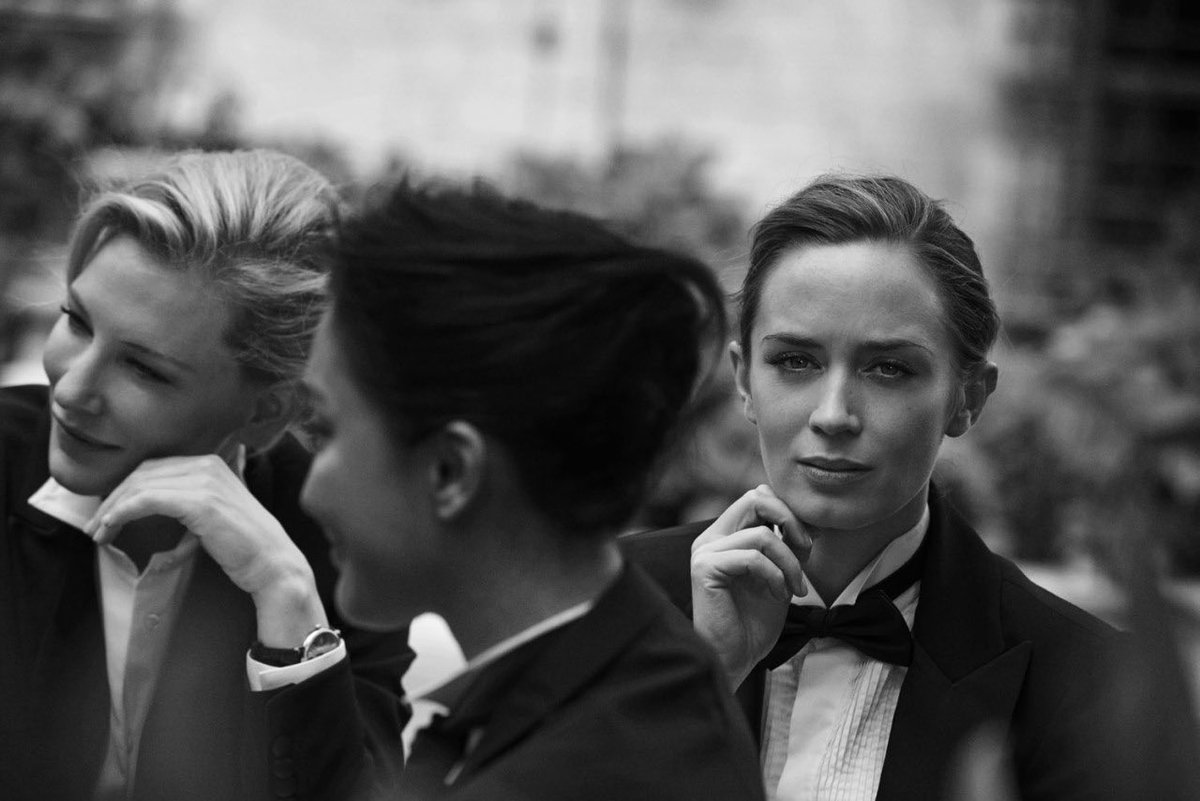 Emily Blunt. Featuring Zhou Xung and Cate Blanchett.