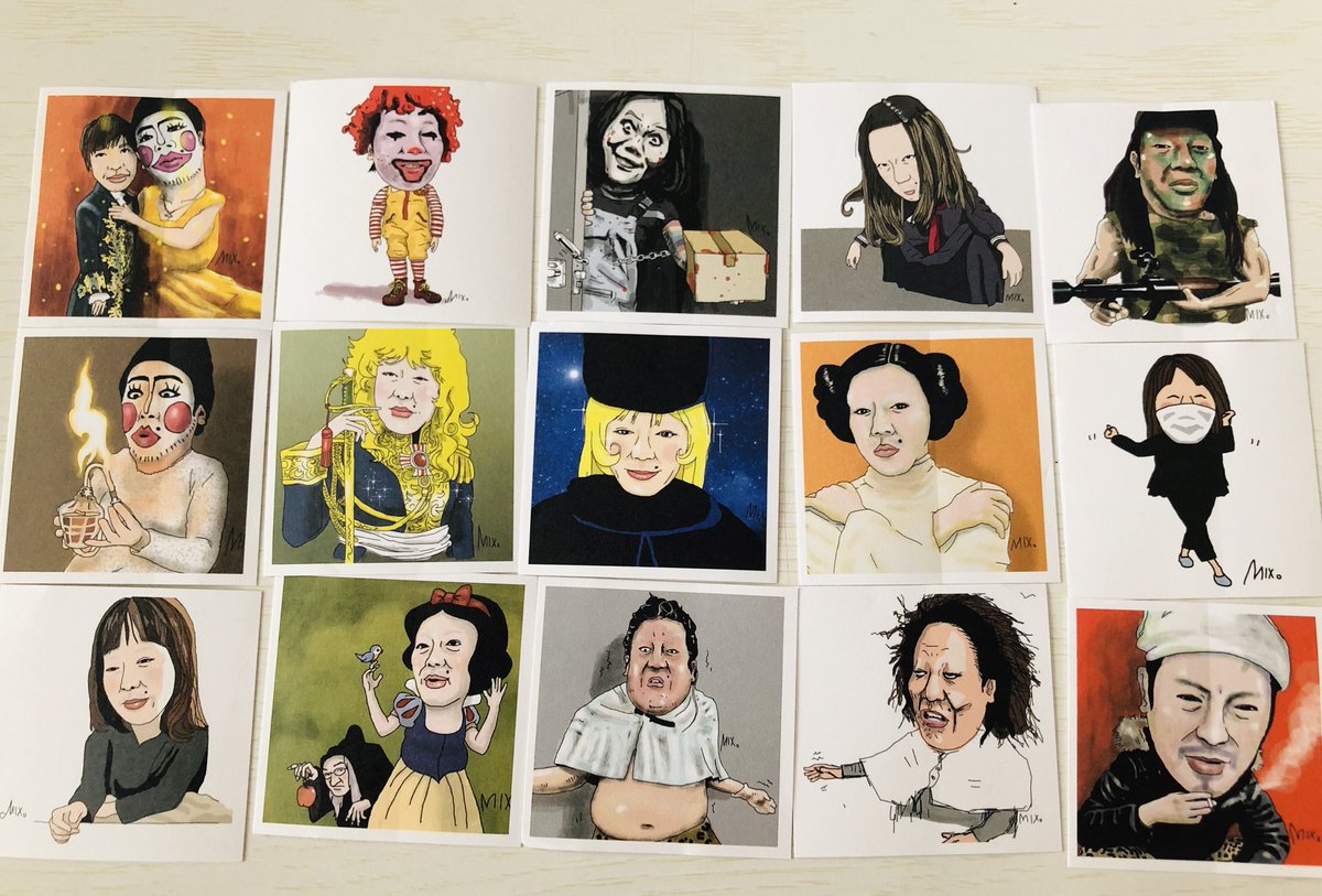 本日から新作ステッカー15種類を 無料で配布します。 すべてMIX。さん