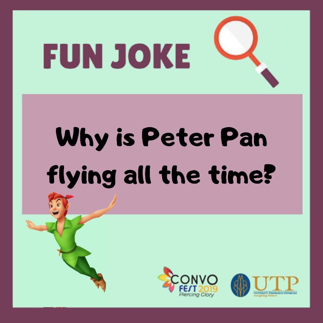 CONVOFEST_UTP's tweet photo. Hi everyone! π€ Few more days until Hari Raya Aidilfitri π !! Excitement is definitely in the air, so hereβs a fun joke to make it all the more exciting !! π€ͺπ₯³
Comment your answers down below and stay tuned for the answer reveal later at 6.00 pm! π
#CONVOFEST19
#PIERCINGGLORY https://t.co/FT2YzD2mdC