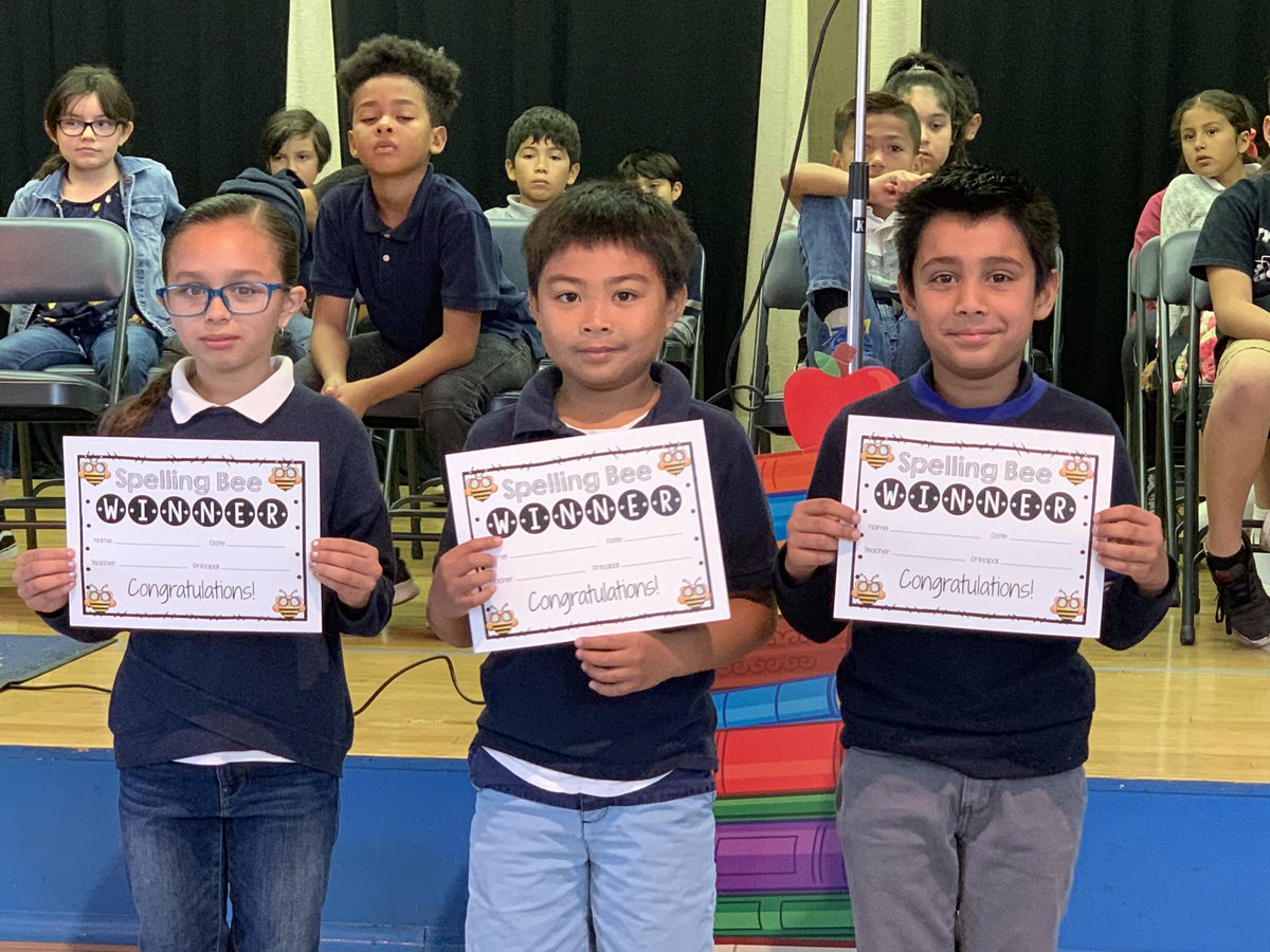 MoffittMustangs's tweet photo. Congratulations to our 3rd and 4th grade Spelling Bee winners! Way to go Mustangs! #NLMUSD https://t.co/KLe61X0Y0h