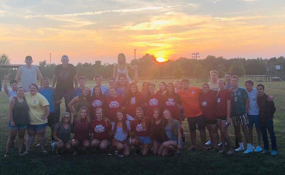 MCClassOf19's tweet photo. We started off Senior Year together with Senior Sunrise on the first day of school and ended the year with Senior Sunset #CO2019 #GOREBELS https://t.co/0HdI5FtE9y