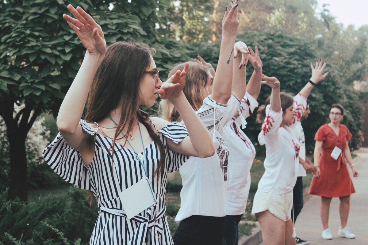 FLEXCentralUA's tweet photo. How is it going?
#WYLETUA is wild! 🐅After numerous sessions our participants taught each other national dances, shared culture and just had fun! We go!
@wyletdc
@AC_Global https://t.co/92n9y52xUC