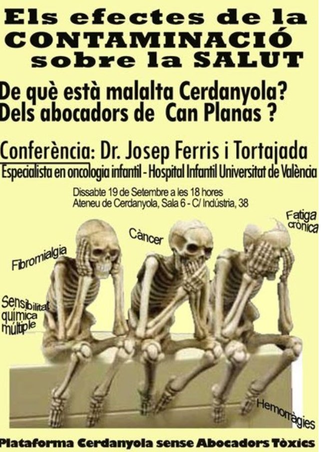 Els #abocadors de #Cerdanyola. Oportunitat de futur o festival de productes #cancerigens apuntant a la ciutat? Què deien els polítics abans? Què diuen ara? En pocs dies comencem a abocadorscerdanyola.com, el "mega-recull documental".