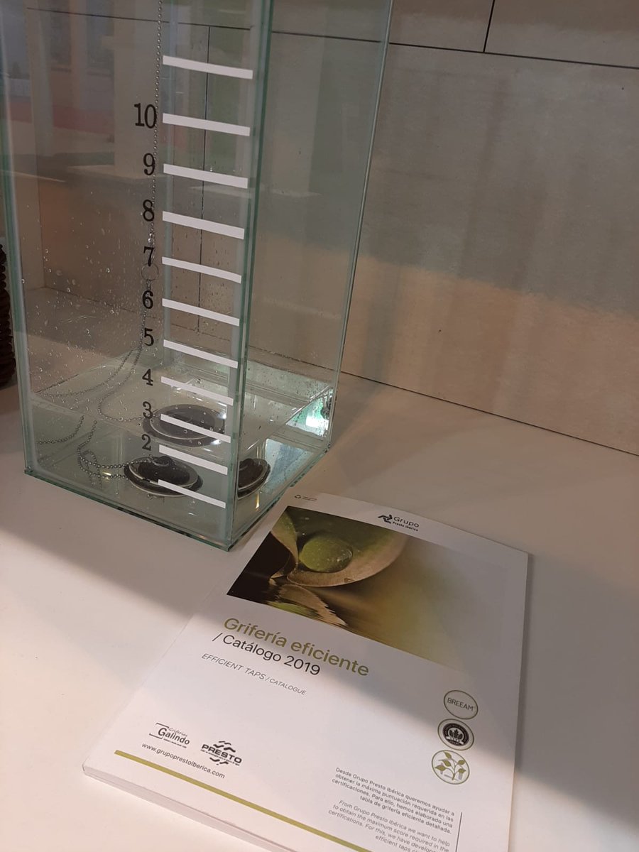 PrestoIberica's tweet photo. Experimenta el ahorro de agua en la vivienda sostenible con nuestra grifería eficiente. Ven a visitarnos al stand D3-014 de #SimaLab en el que colaboramos con @BREEAMespana y descubre todas las ventajas y últimas tecnologías aplicadas al hogar. ¡Te esperamos! #SigueLaCorriente https://t.co/rZMyG1zGV6