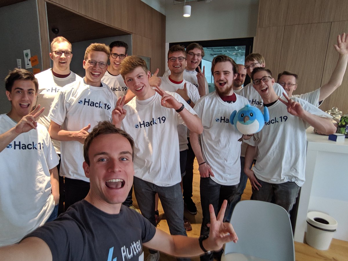 flschweiger's tweet photo. #hack19 is on @flutter_school 🎉 Some really great teams and ideas here - looking forward to the presentations of the final results 😃
@FlutterComm @FlutterDev @codemagicio @VGVentures @devangelslondon @BMW @invoiceninja https://t.co/XN8FgfmI62 https://t.co/SqQ9RzZd0y
