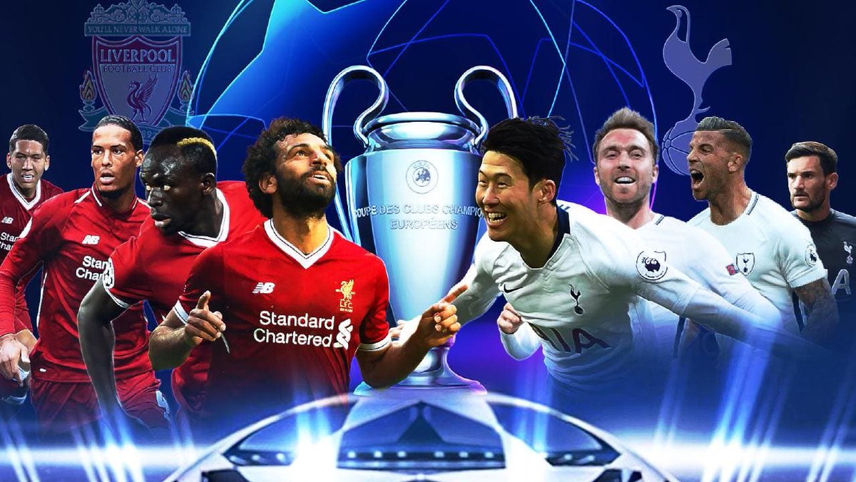 Ce soir , à partir de 20h la Grande Finale de la @championsleague 🏆 au Yoka Sports Bar #barsportif @liverpoolfc 🆚 @spursofficial ⚽️⚽️⚽️ #Gabon #libreville