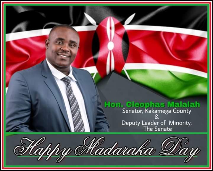 Carlshago1's tweet photo. Hon.cleophas malalah wishes you all a happy madaraka day https://t.co/uRsfwVu466