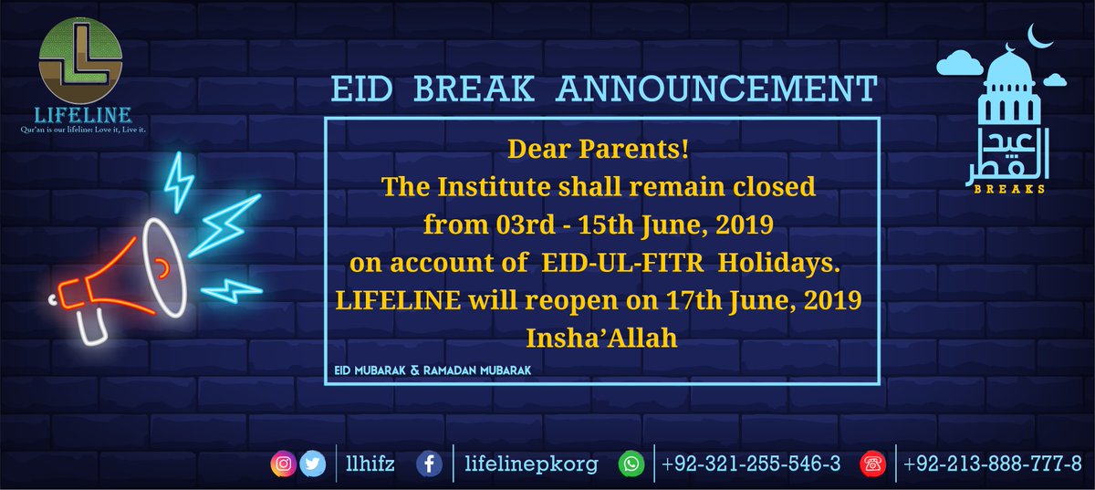 LLHIFZ's tweet photo. #EID_BREAKS

#HOLIDAYS https://t.co/SP96wqDcdJ