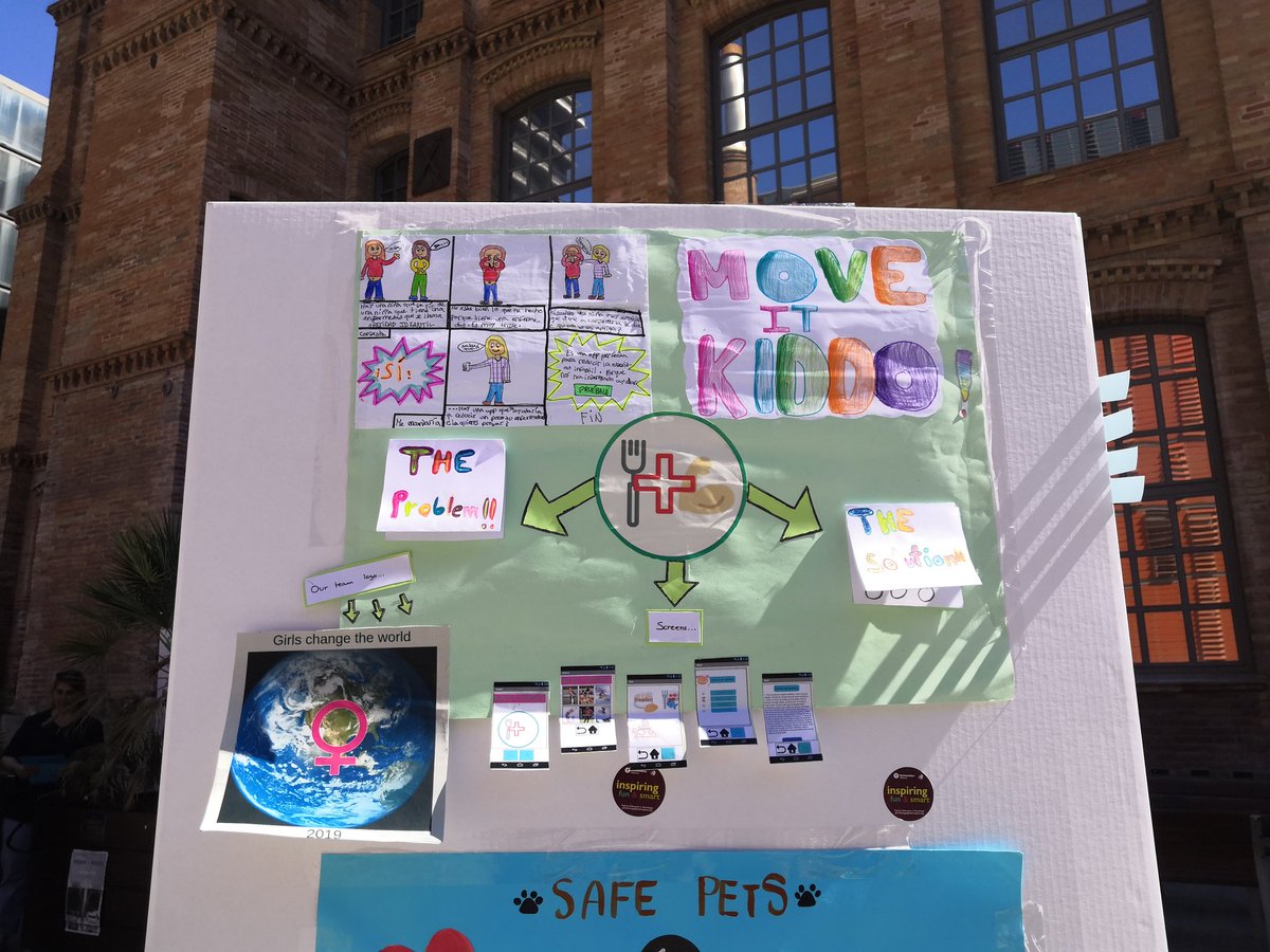 zaimaeb's tweet image. future of @Women_in_Mobile 😜 #TechnovationCAT #technovationchallenge #Girls4Change #moveitkiddo #obesity #childhoodobesity