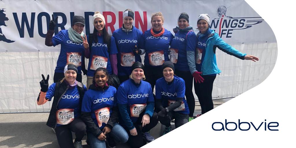Auch #AbbVie Mitarbeiter haben am diesjährigen Charity-Lauf #WingsForLifeWorldRun teilgenommen. AbbVie Schweiz ist stolz, einen Beitrag zur Förderung der wichtigen Forschungsprojekte zur Heilung von Querschnittslähmung zu leisten. <a href="/WFLWorldRun/">Wings for Life World Run</a>