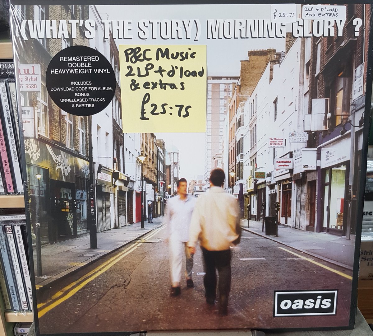 WE HAVE THE OASIS BACK CATALOGUE ON NEW 180g VINYL. Some have downloads with rare extra stuff! What a nice birthday present one of these would make for a loved one.  SUPPORT YOUR LOCAL RECORD SHOP
#vinyl @ShopLocal_ <a href="/HighHarrogate/">Danny Ross💙</a> PLEASE RETWEET