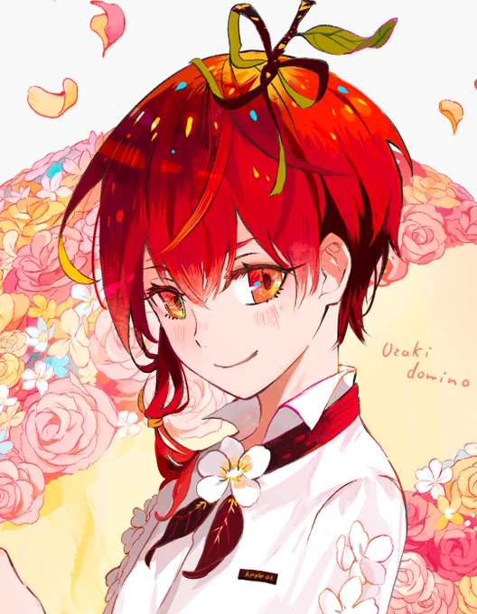 ウェイターでお菓子も作るりんご君?
美味しそうな林檎描きたかった
#オリジナル 