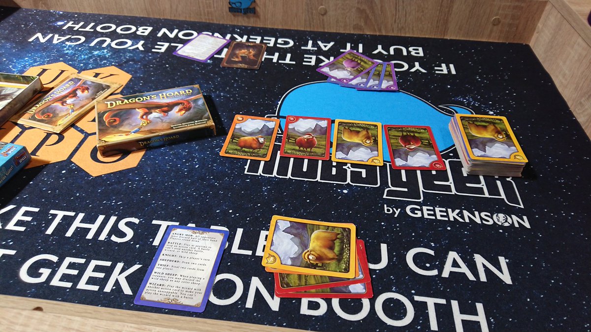 Spending the day in open gaming, starting with Dragons Hoard! Feel free to come say hi
<a href="/UKGamesExpo/">UK Games Expo</a>