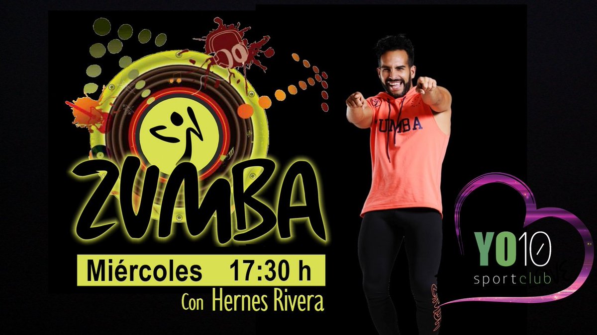 yo10sevilla's tweet photo. 💥 Más Z U M B A💥 nuevas clases de #zumba con @hernesrivera los miércoles a las 17:30 h ⌚ 
👉 No faltes este miércoles a la presentación 🙌

▶️@yo10sevilla #yo10sevilla #yo10 #zumbainstructor #zumbalife #zumbamotivation #zumbatime #zumbasevilla #zumberas #zumbalovers #dance https://t.co/rJ4t3DhgxA