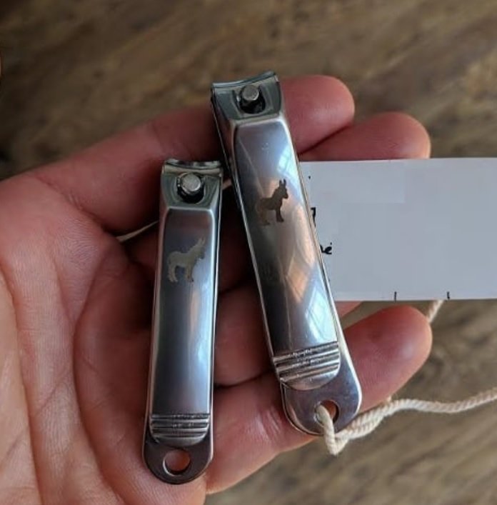 pandpbuenohair's tweet photo. SNEAK PEEK at #peteandpedro nail clippers set along with the emblazoned P&amp;P logo case they come in. Coming soon!  Father's Day gift anyone? #fathersdaygifts #fathersday #nailclippers #nailsofinstagram #nails #fingernail #toenails #menstools #groomingtools #stainlesssteel https://t.co/aAvU262GiN