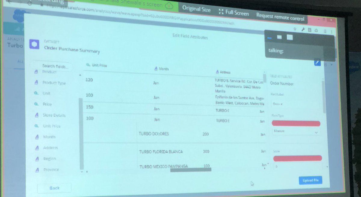 SwatiTaunk's tweet image. Building a cool dashboard for Turbo Inc. #EinsteinAnalytics