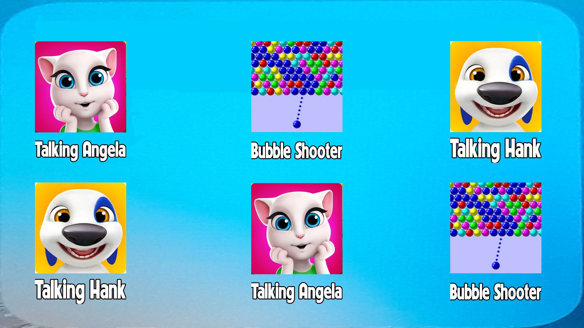 My Talking Tom - Jogo Bubble Shooter 