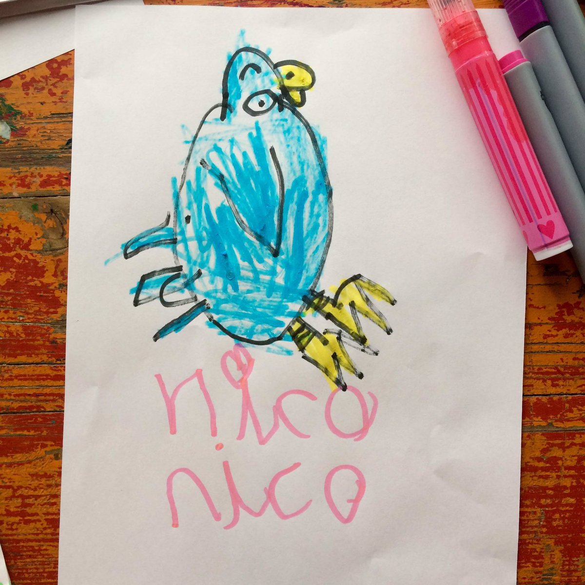 _timreedy's tweet photo. The E17 Art Trail 2019 is here! Want to learn how to draw an amazing parrot in 20 minutes from my step-by-step template? Visit my Cartoon Art Workshop, Walthamstow Central Library 11am-5pm Sat 1 June...it's FREE! @E17ArtTrail #E17 #childrensart #cartoonworkshops #parrots https://t.co/cpBARoUn80