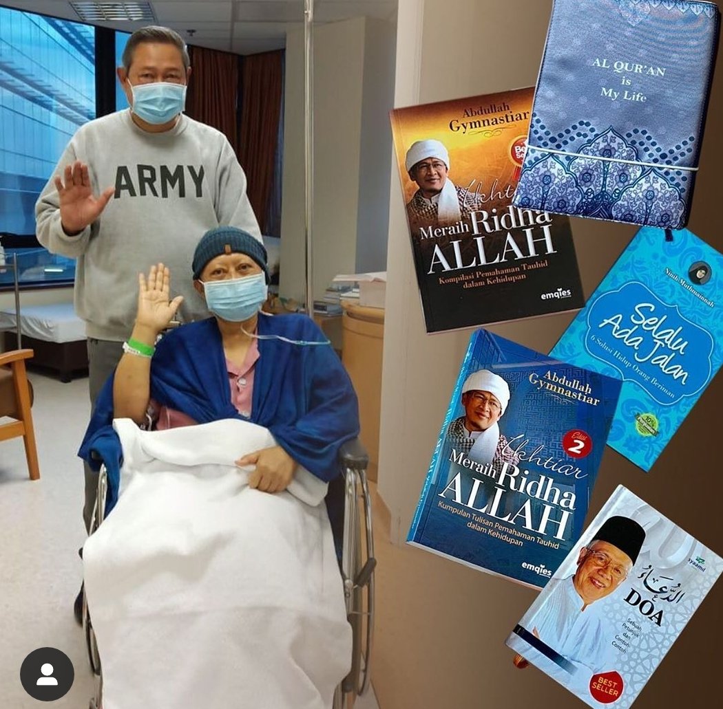 Kami keluarga besar penyintas kanker mengucapkan, 'Selamat jalan Ibu Ani SBY. Ibu sudah tidak sakit lagi. Allah memanggil Ibu karena Allah sayang Ibu. Ibu dipanggil di bulan Ramadhan yang penuh barokah. Jasa Ibu luar biasa untuk negeri ini. Tetaplah berbahagia di surga Ibu.'