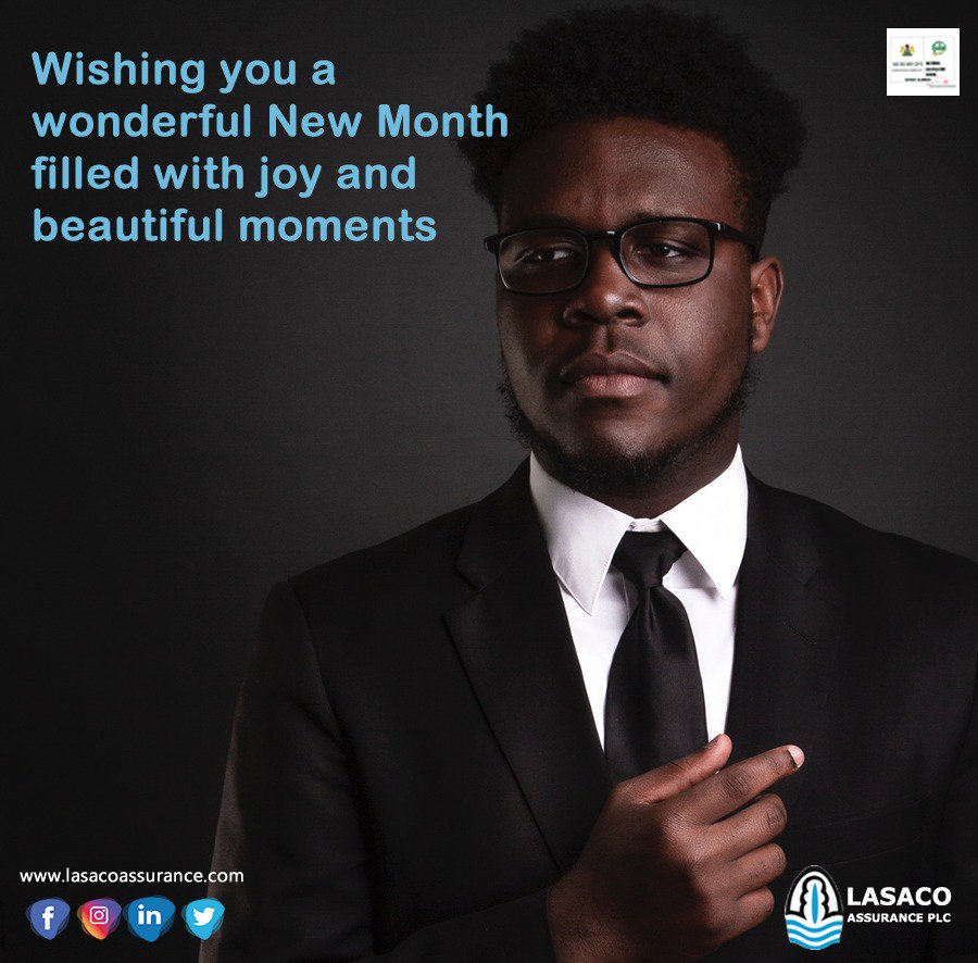 LASACOAssurance's tweet photo. Wishing you a month filled with joy and beautiful moments.
#HappyNewMonth #LASACOCare #Insurance #Truefriend https://t.co/4uLlC8itSt