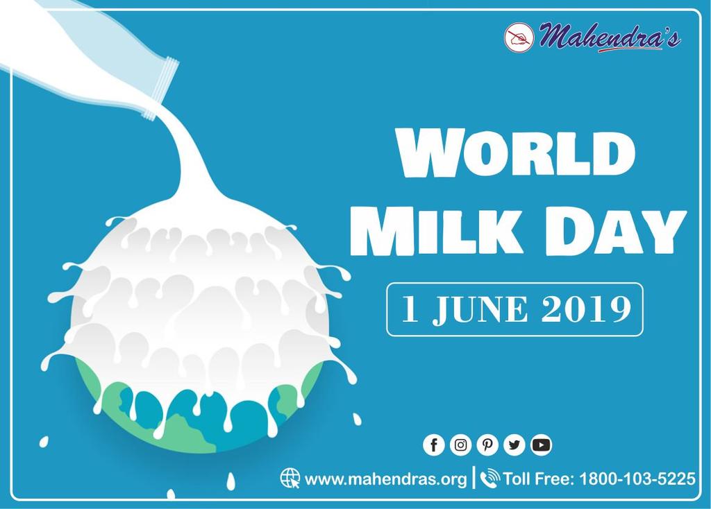 On #WorldMilkday, do you know India stands second as largest milk producing country in the world sandwiched between USA (1) and China (3)? 

#generalknowlege #healthplanet 
#groww