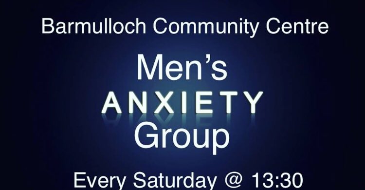Come along today to the men’s anxiety group in #Glasgow and meet a great bunch of guys who won’t judge you but who’ll support you. 

#nojudgement #support #supportingmen #mensmentalhealth #YouMatter #talk #free #helpingyou #inspire #believeinyourself #wecanhelp #men