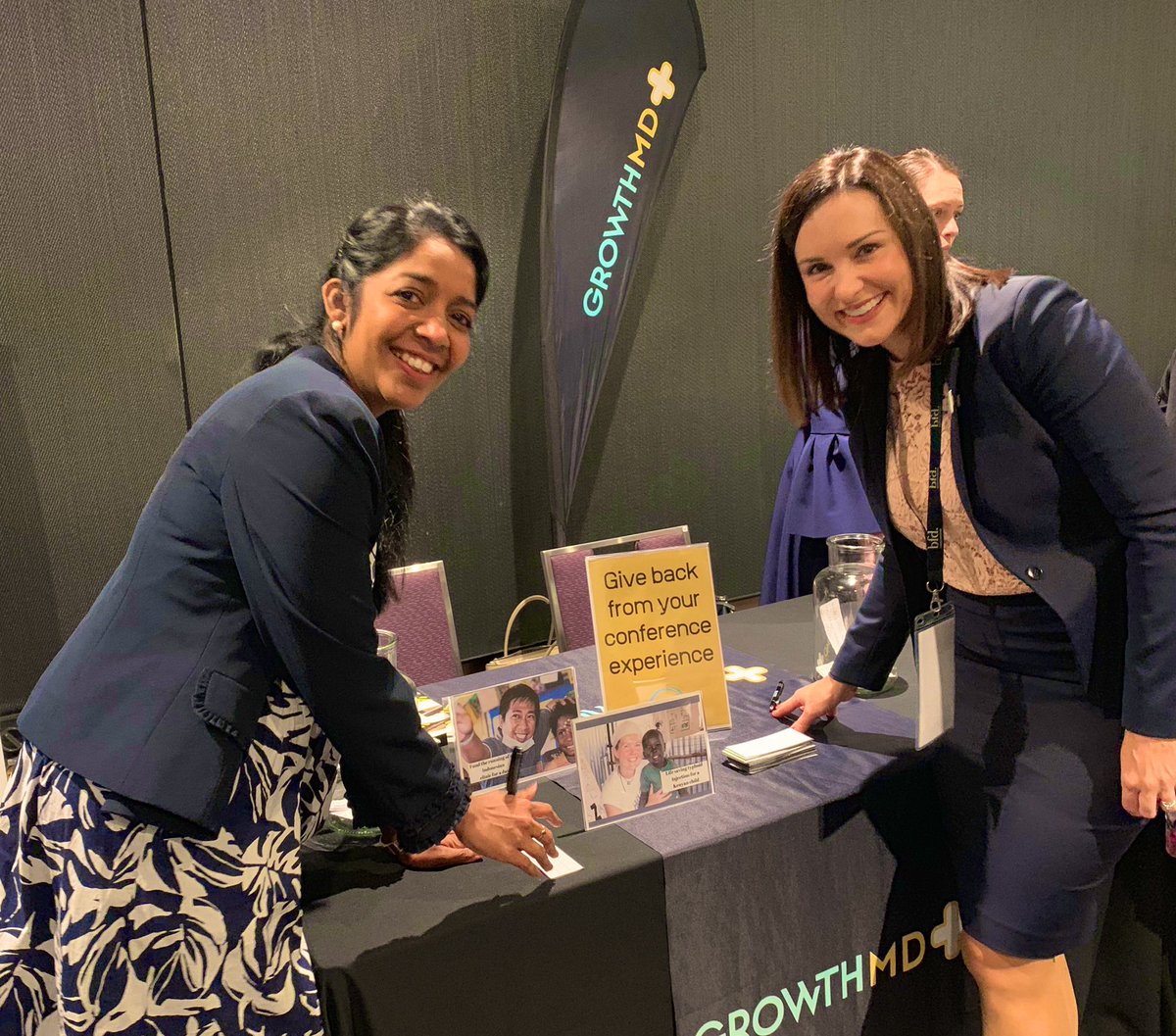 growth_MD's tweet photo. 30 days of running a remote Indonesian medical clinic and 34 Typhoid injections to children in Kenya. Thanks to the delegates who checked in on our “no merch” stand at #bfd19 today - by stopping by you triggered the above chain of good. #businessforgood 
#medicalconference https://t.co/edzi87ri4y