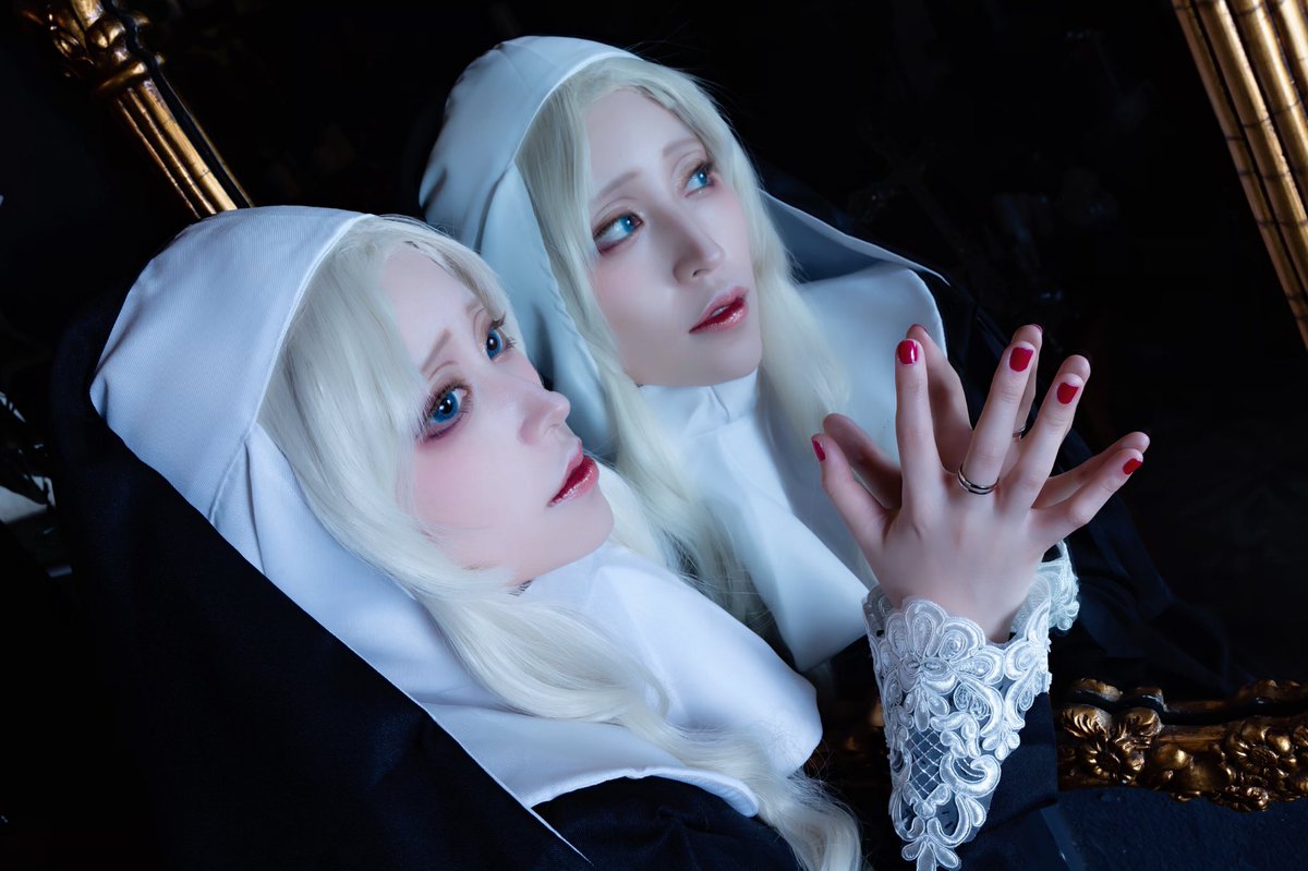 えむ衛門 Cosplay 人狼ジャッジメント 霊能者 What Color Are You In Model えむ Photo まさや 人狼ジャッジメントコスプレ