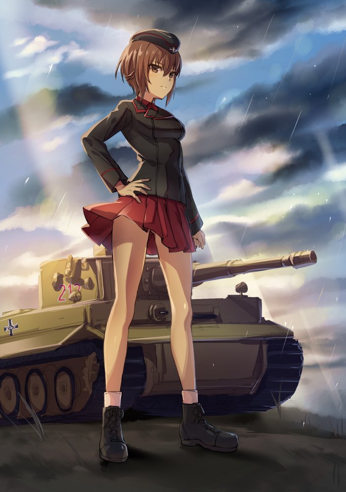 PanzerGirls's tweet photo. Sometimes the wind can be your friend!  ^-^ Fanart by @rswxx イコモチ https://t.co/1eLd80AnUu #GirlsundPanzer #MahoNishizumi #RieTanaka #KimPrause #garupan #西住まほ #FriskyFriday https://t.co/zP5usIIs3q