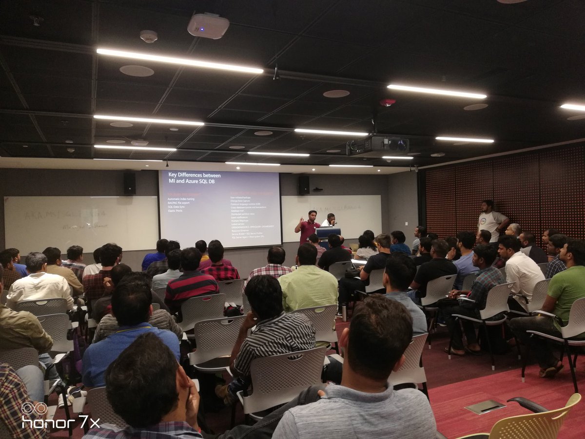 simplymanas's tweet image. Awesome  @SQLServer sessions by #SQLBangUG @SQLBangalore