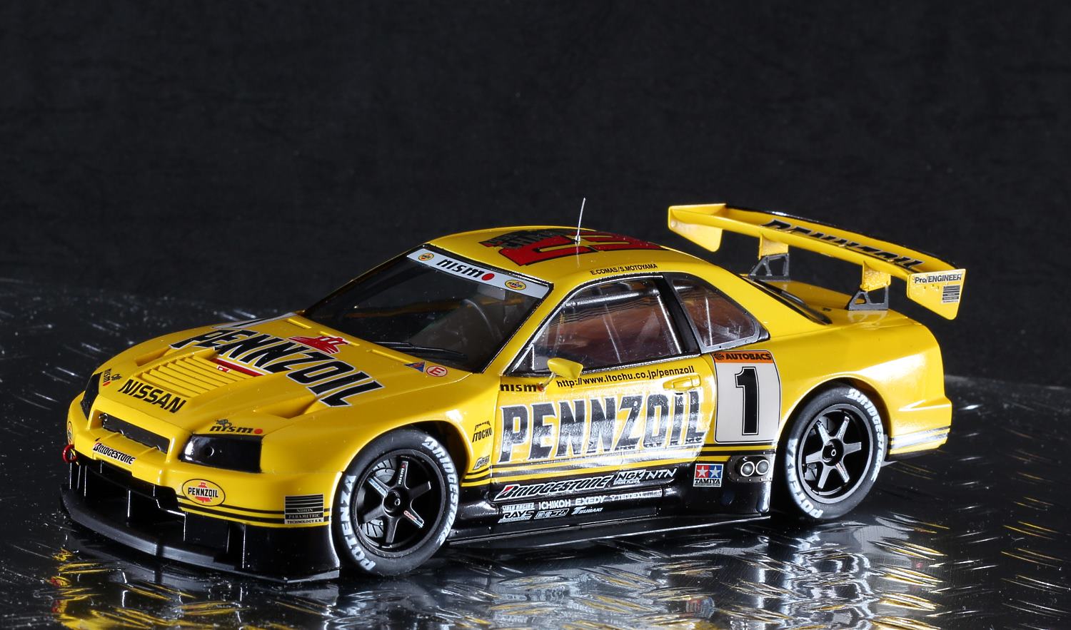 1/24 タミヤ ペンズオイル・ニスモGT-R（R34）日産 PENNZOIL NISMO 1