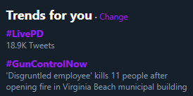 WildSmiled's tweet photo. In this installment of "Exploiting a Tragedy," we watch as yet another shooting is immediately used as propaganda against the masses.
#GunControlNow
#StopExploitingTheDead https://t.co/cmoe91YJEn