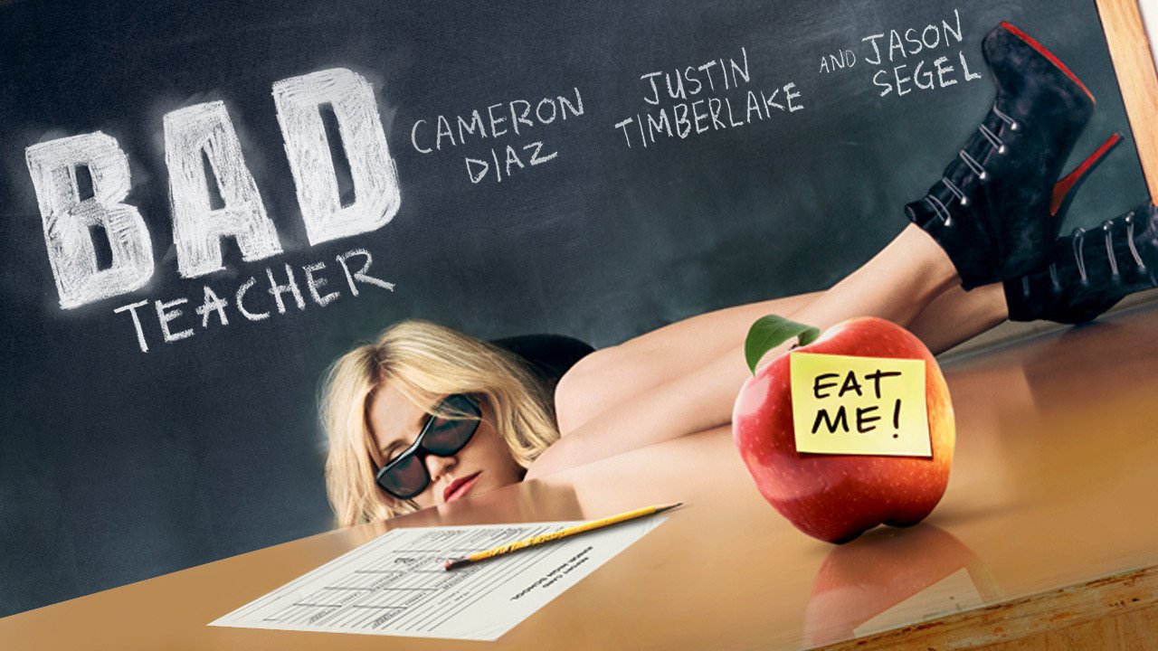 NewOnNetflixUK -fan- on X: Bad Teacher (2011) 1hr 31m [15] When a scheming  and coarse-tongued teacher gets dumped by her wealthy boyfriend, she  rebounds by sinking her claws into a handsome substitute