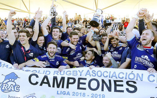 DiadeValladolid's tweet photo. Tres títulos y un claro dominio vallisoletano @Chami_Rugby, @VRAC #Rugby #Balance2018-19 https://t.co/W4rnErR2Gf https://t.co/b580xUbn62