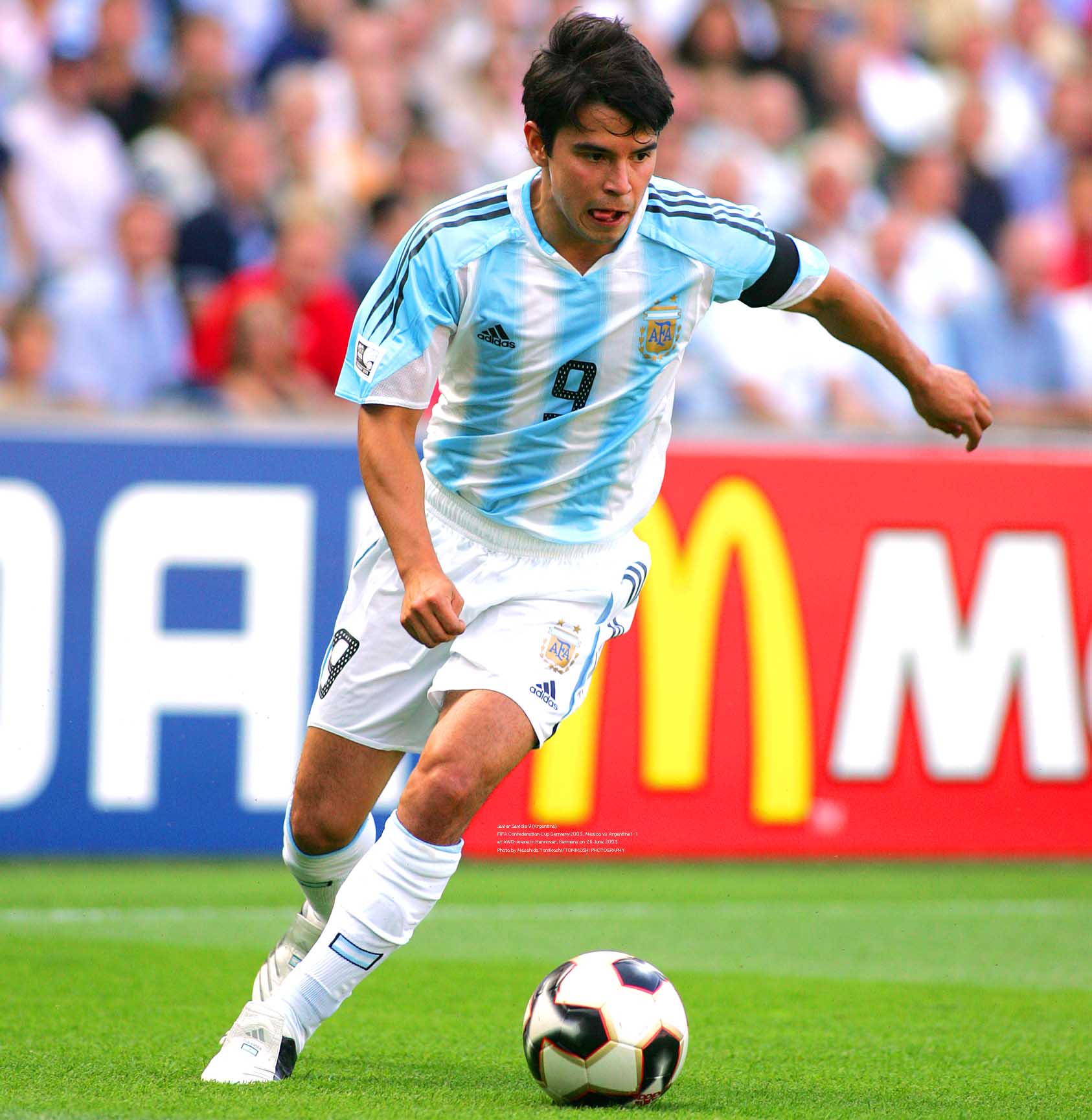Tphoto Javier Saviola 9 Argentina Fifa Confederation Cup Germany05 Mexico Vs Argentina1 1 At Awd Arena In Hannover Germany On 26 June 05 Photo By Masahide Tomikoshi Tomikoshi Photography T Co Pnjoknvh6v Twitter