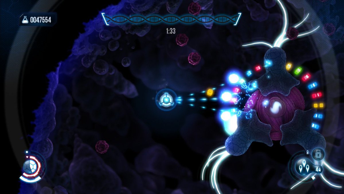 JustGreenOne's tweet photo. There's more to #Transcripted than I expected. It's got action, upgrades, match-3 puzzles, bosses, & a fully voiced story. #NintendoSwitch https://t.co/EGr91rhk2n
