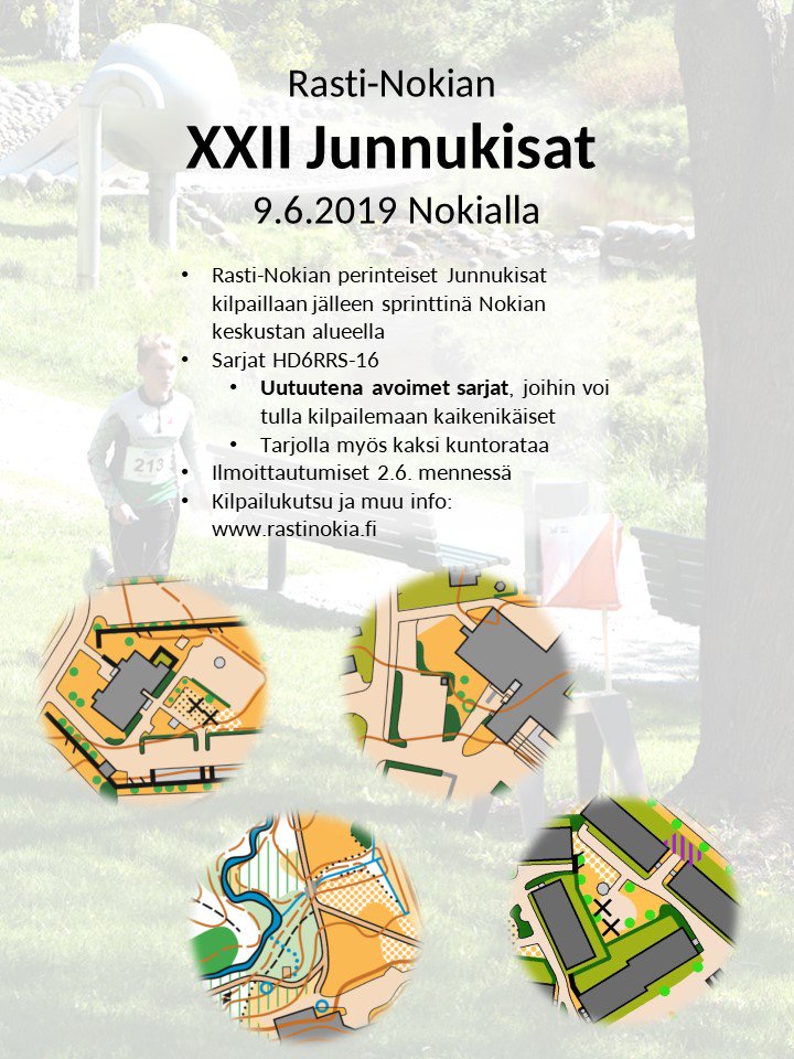 XXII-Junnukisat lähestyy. Muista ilmoittautua ennen #Leimaus leirille lähtöä.