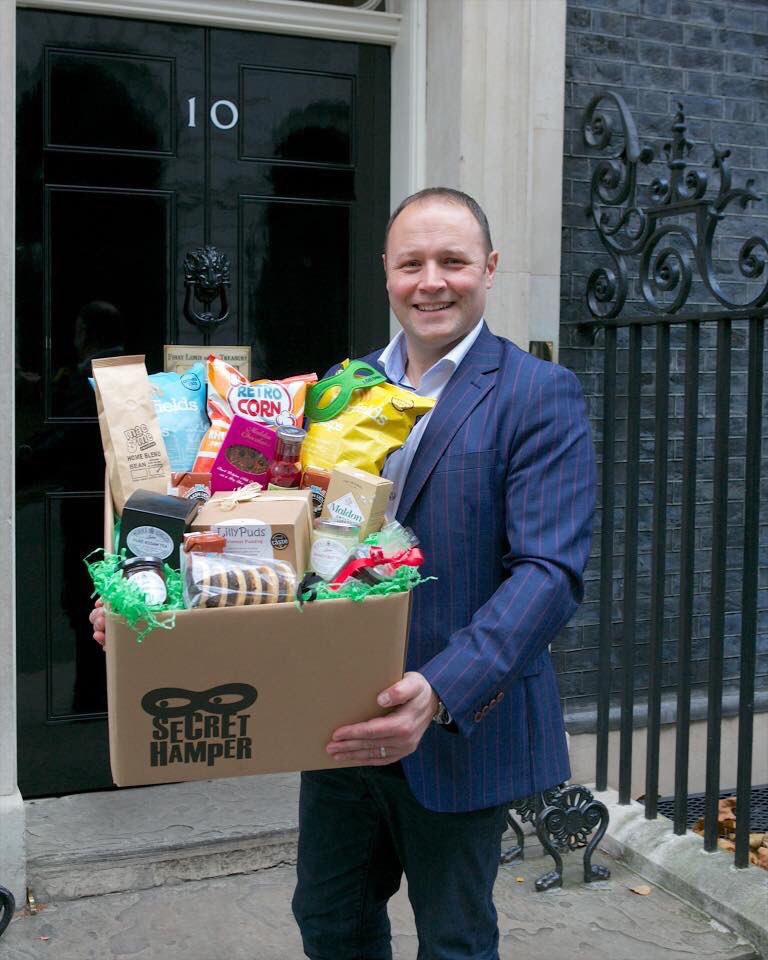 Secrethamper's tweet photo. We’ve showcased your products at @10DowningStreet @tiptree @FairfieldsFarm @shakenudder @GregRetrocorn @lilly_puds @theforagingfox @candlesbyccs @MadebyPlumb @Farmers_Ales @AnnsSmartSchool @VineyardNewhall enter now at  @SmallBizSatUK for your chance to join us #SmallBiz100 https://t.co/7vRiyt7U60