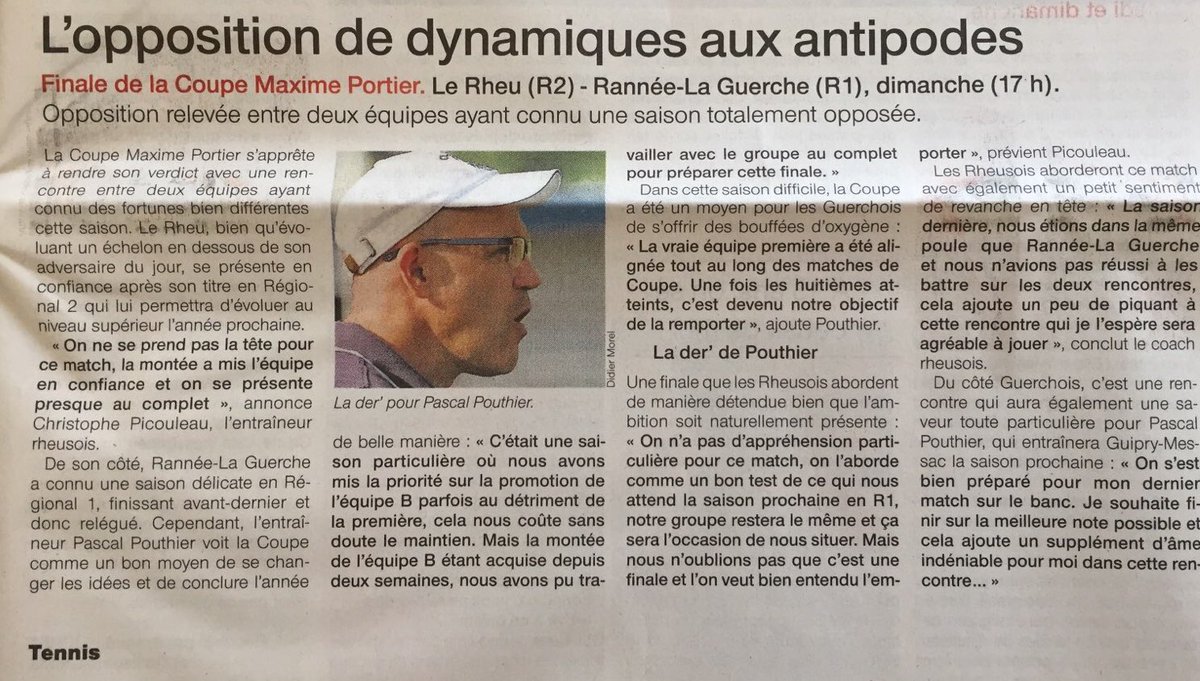 RheuScFoot's tweet image. 🙏Espérons vivement🤞que l’arbitre de la Finale⚽️ M. Portier @DistrictFoot35 ne lit pas @sports_ouest ... tout comme le chauffeur 🚌 du #RCRG d’ailleurs ... s’ils se déplacent demain dimanche (??)😳😳 au stade de l’@ocmfootball ...
Big up à @ouestfrance35 !!
Rdv AUJOURD’HUI 17h00