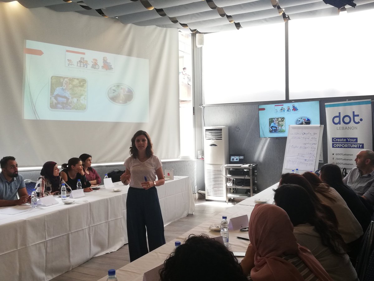 DOTLebanon's tweet photo. Exciting TOT with Pr. Sabine Nader, special education teacher, to increase access to education for disabled people to #MakeInclusionCommon
#DOTLebanon #Drosos #disability #inclusion #diversity https://t.co/CUBv0lGtgG