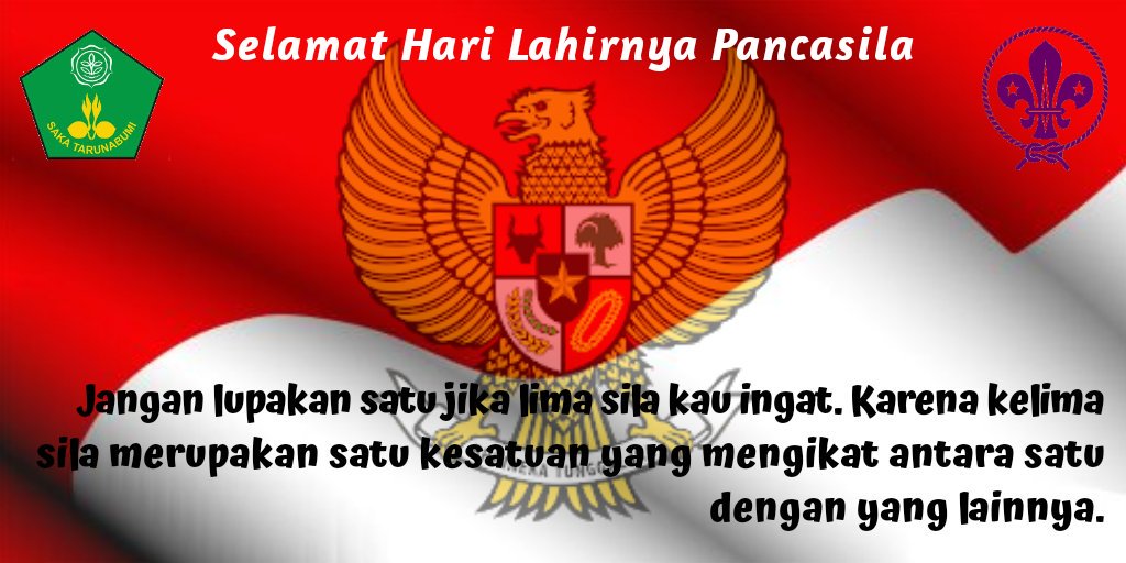 stb_grobogan's tweet photo. Selamat hari pancasila. Teruskan cita-cita luhur pendiri bangsa, jangan sampai pancasila hanya menjadi legenda semata... https://t.co/Od5aeJPyMX