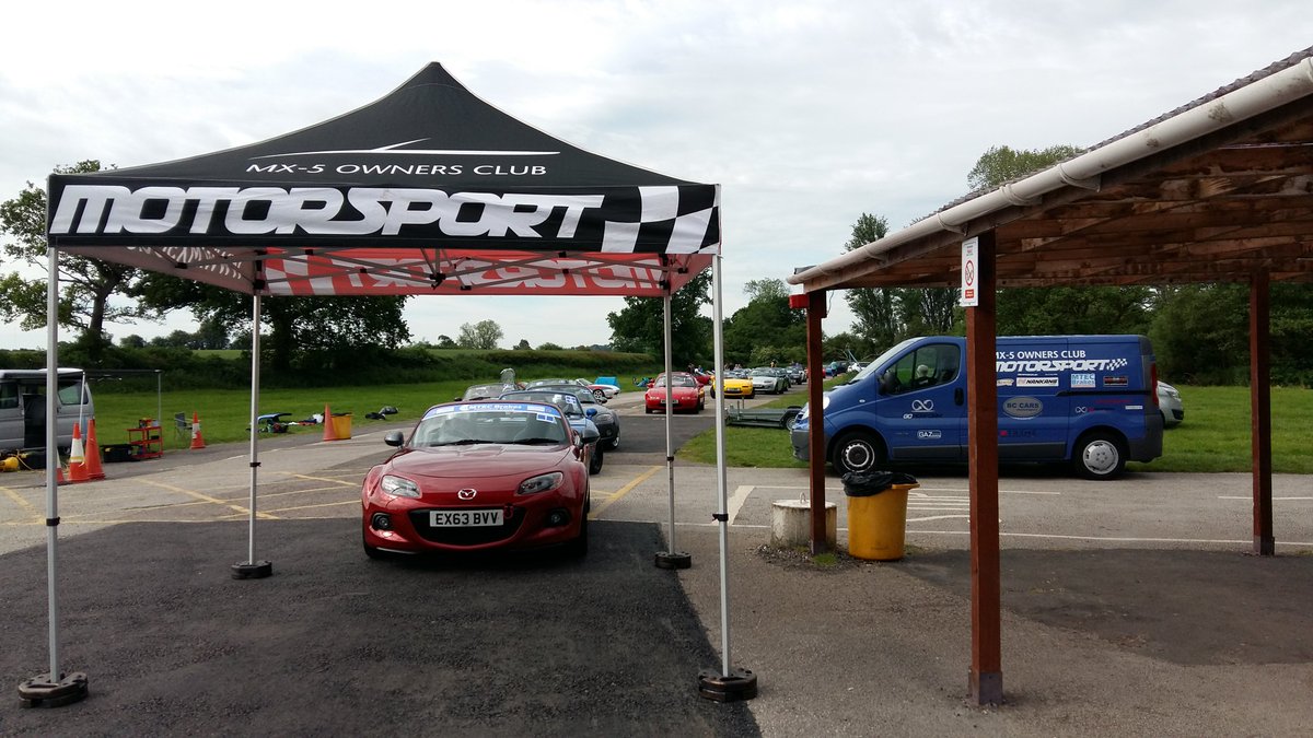 mx5oc's tweet image. All set to go at Curborough spring training day. #MX5 #mx5ocmotorsport #funina5