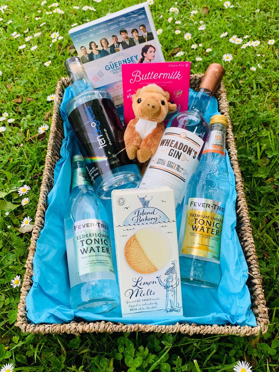 VisitGuernsey's tweet photo. WIN a Gin Hamper!  To celebrate #WorldGinDay next Saturday, we're giving you the chance to win 2 bottles of locally produced gin. Retweet this post &amp; tag in who you'd share your G&amp;T with to enter.  Go to our Facebook for more info!  T&amp;Cs apply https://t.co/PaOj34j9IN #GreatThings https://t.co/NwlG5m6XjJ