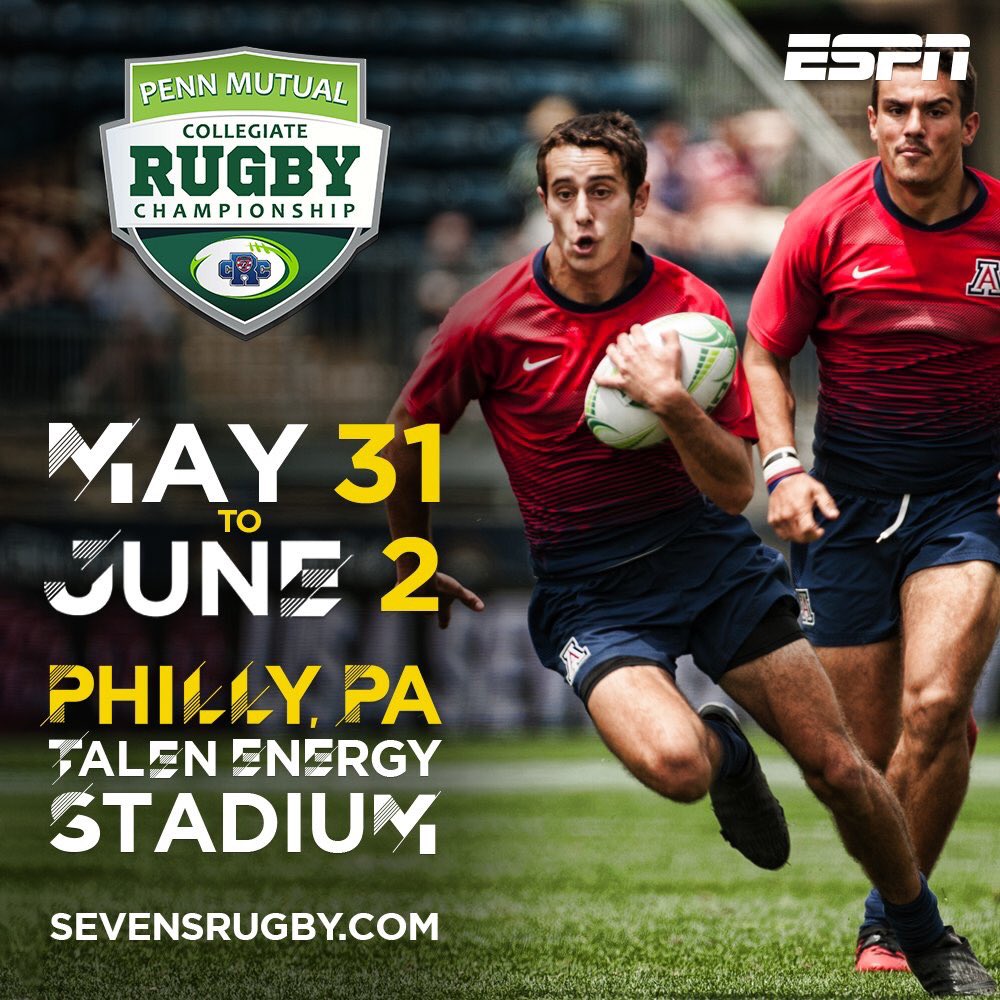 Good luck from the <a href="/USARugby/">USA Rugby</a> #Dawgs to all the College teams and players participating in the <a href="/USASevensRugby/">USA Sevens Rugby</a> this weekend..We will be watching 🇺🇸🏉🐶 #DawgsOfTomorrow